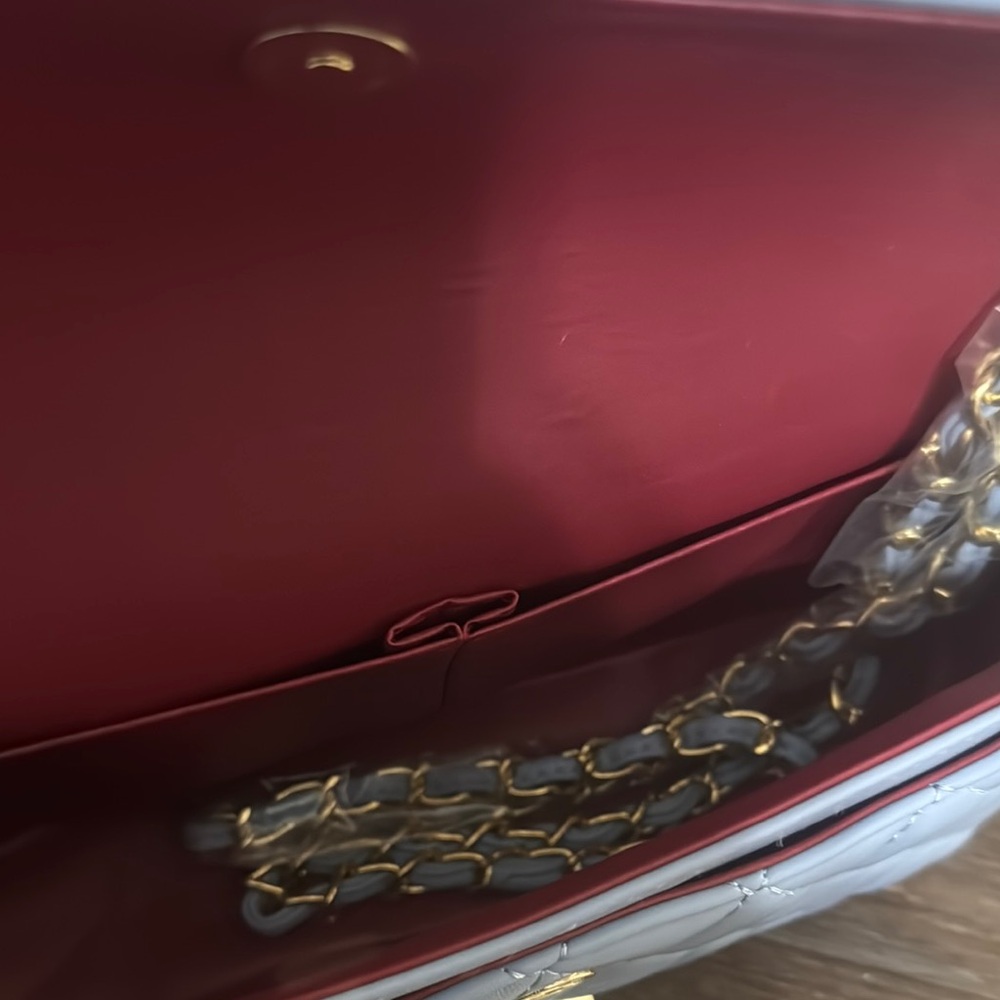 Blue Quilted Women's Bag - Picture 2 of 3